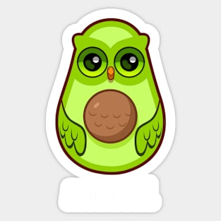 avocad-OWL Sticker